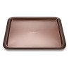 Cookie sheet pan 37x28.5x1.6 cm CHOCOLATE (carbon steel with non-stick coating)