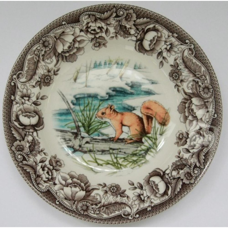 HAYDON GROVE SQUIRREL SOUP  PLATE   23.3CM, Claytan