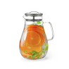Jug 1800 ml with filter (borosilicate glass)