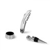 Wine accessories set 3 pcs. (stainless steel+ zinc alloy), art 1971