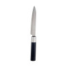 Kitchen Knife Kinvara KT11-5603-05 Black Silver Stainless steel Plastic 3 x 23,5 x 2 cm (12 Units)