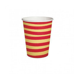 BRUSH STROKES BEIGE RED...