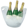 Wine/champagne cooling bowl 35x27cm h-25.5cm