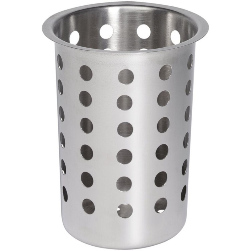 Cutlery basket s/s D9.7cm h-13.7cm