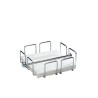 Napkin holder WIRE met. 19×19cm h-6.5cm