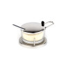 Dish CLASSIC with spoon D10.5cm h-7cm