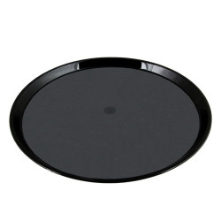 Tray non-slip D40cm black