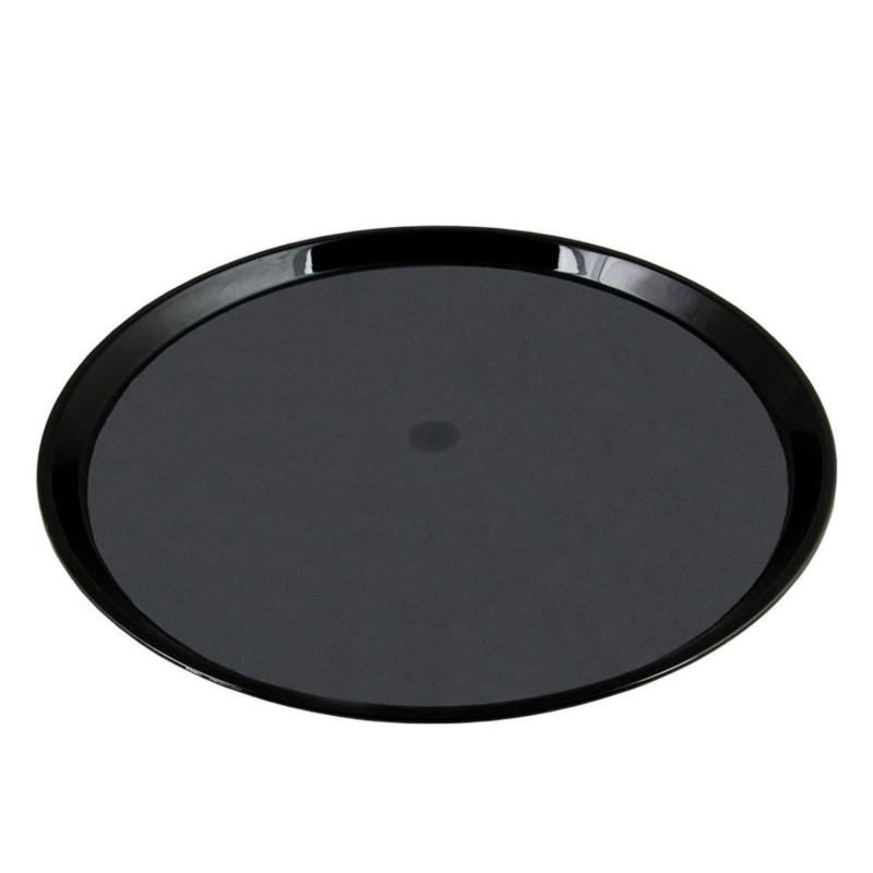 Tray non-slip D40cm black
