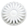 Form sunflower D 10cm decor plastic