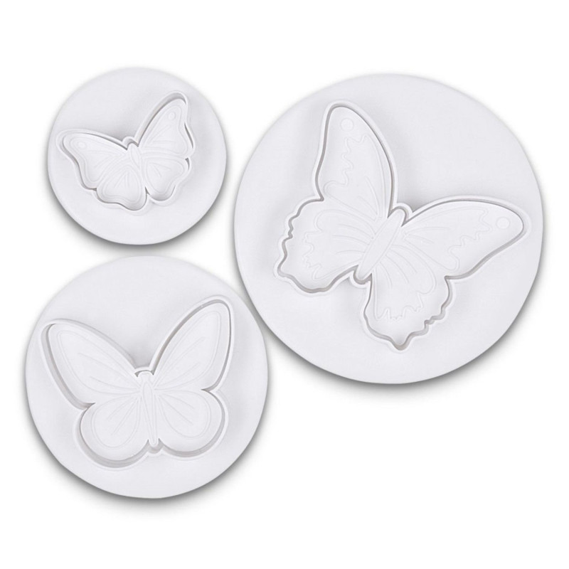Формируйте бабочку для декора Plm. 30/40/50 мм 3pcs