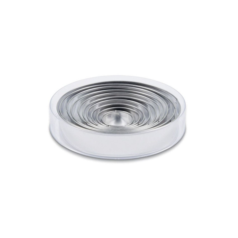 Form set 10pcs round D 3-12cm