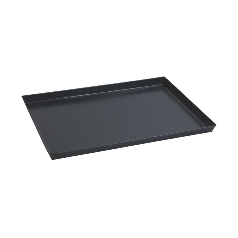 Baking tray 40x30cm h-3cm rectengular blue steel