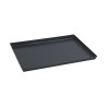 Baking tray 40x30cm h-3cm rectengular blue steel