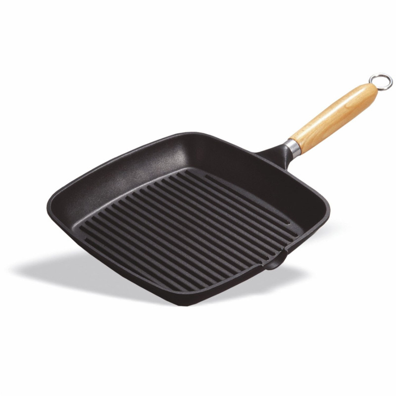 Grillpanna ar koka rokturi 29×29cm h-4.3cm