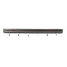 Magnetic strip with hooks 600mm