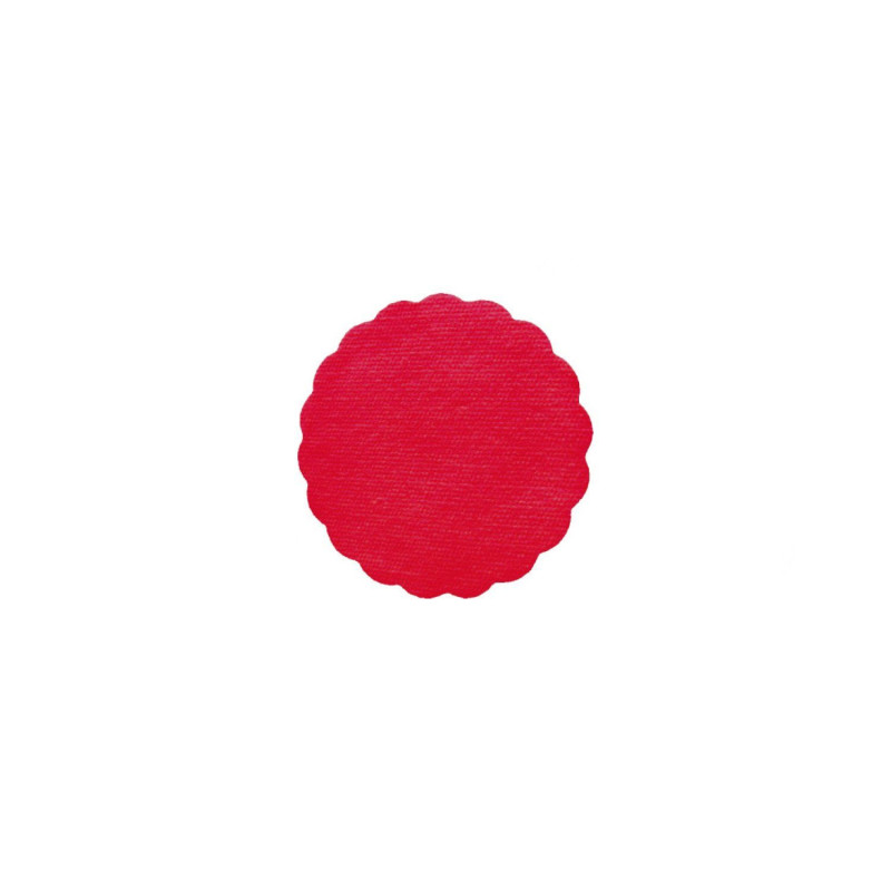 Paberist alusalused ø9cm 500tk punane