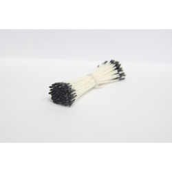 Dekors ZIEDPUTEKŠŅI melni