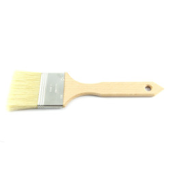 Brush with natural bristles...