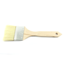 Brush with natural bristles...
