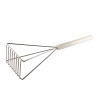 Potatoe masher with plastic handle L-50cm