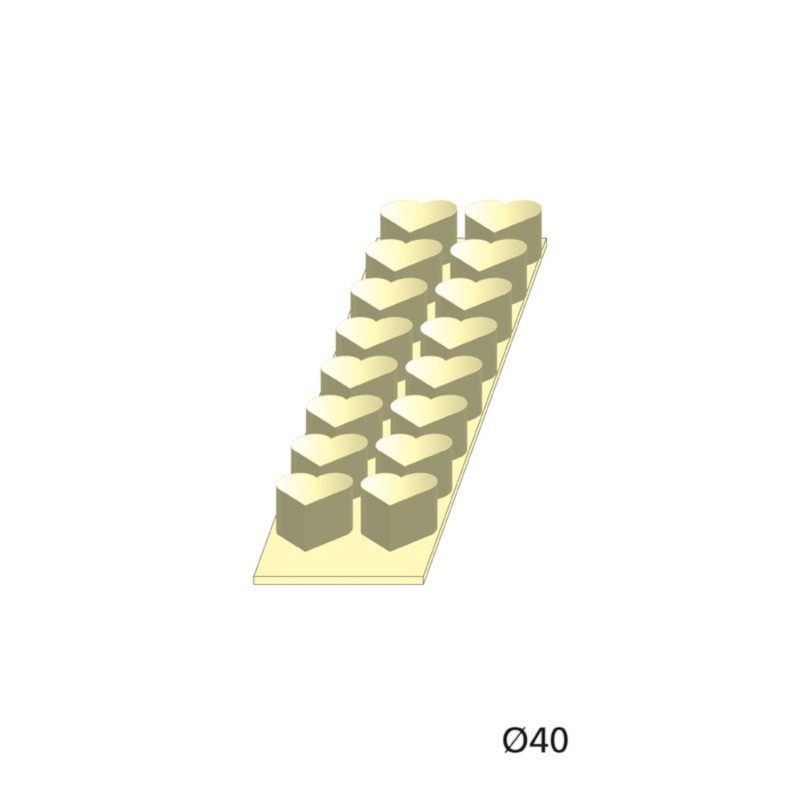 Формы Squeezer Heart 40 мм