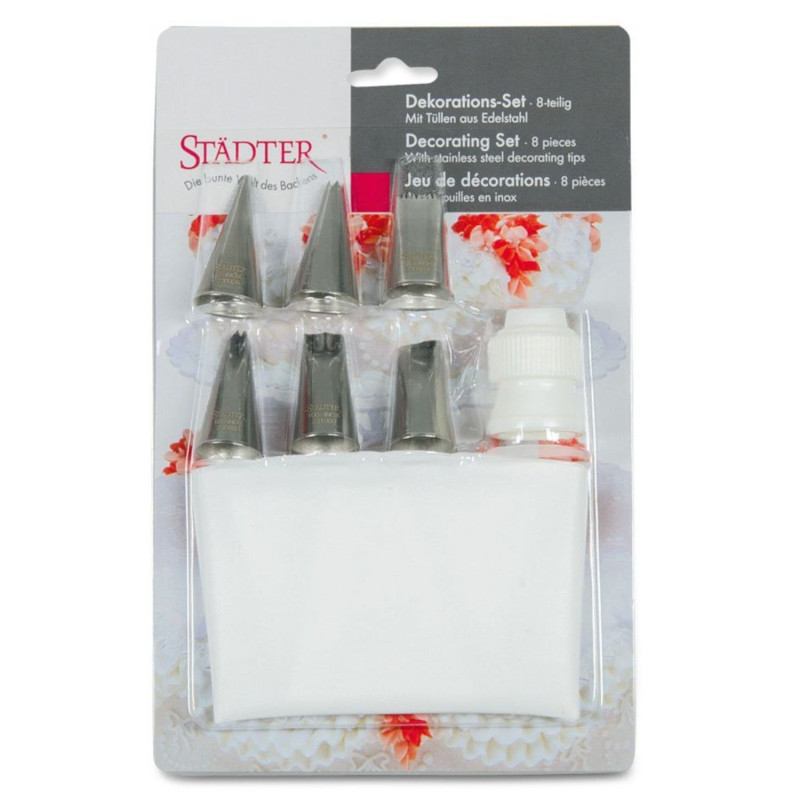 Decorating Tube set 8pcs