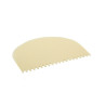 Garnishing scraper rounded 11.5x7.6cm (round edges)