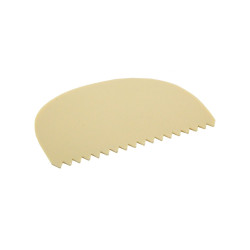 Garnishing scraper rounded...