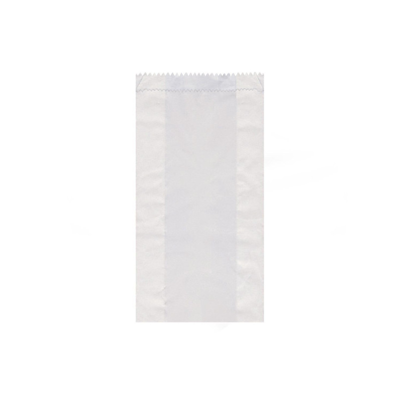 Paper bags with sidefold 0.5kg 10+5x22cm 100pcs