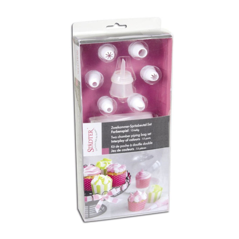 Decorating Tube set and pastry bags