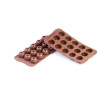 Forma silikoniniam šokoladui ø28 h-20mm 15x10ml IMPERIAL