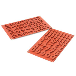 Silicone mould 124ml CHOCO 123