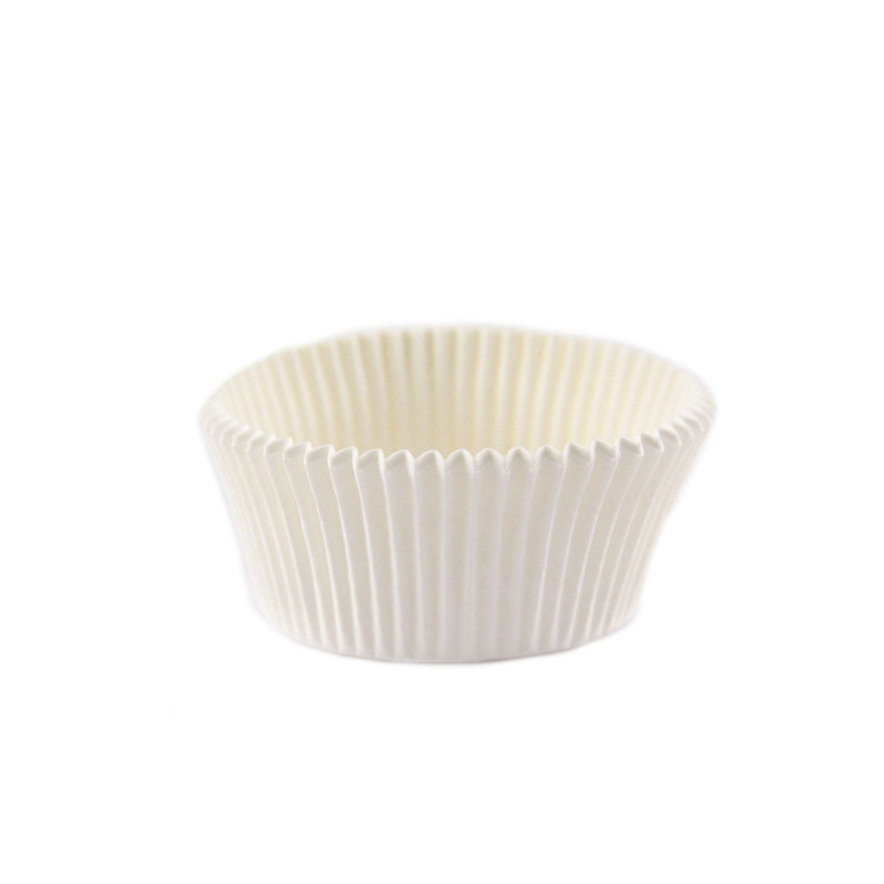 Baking cups 1000pcs D 7cm h-4cm white