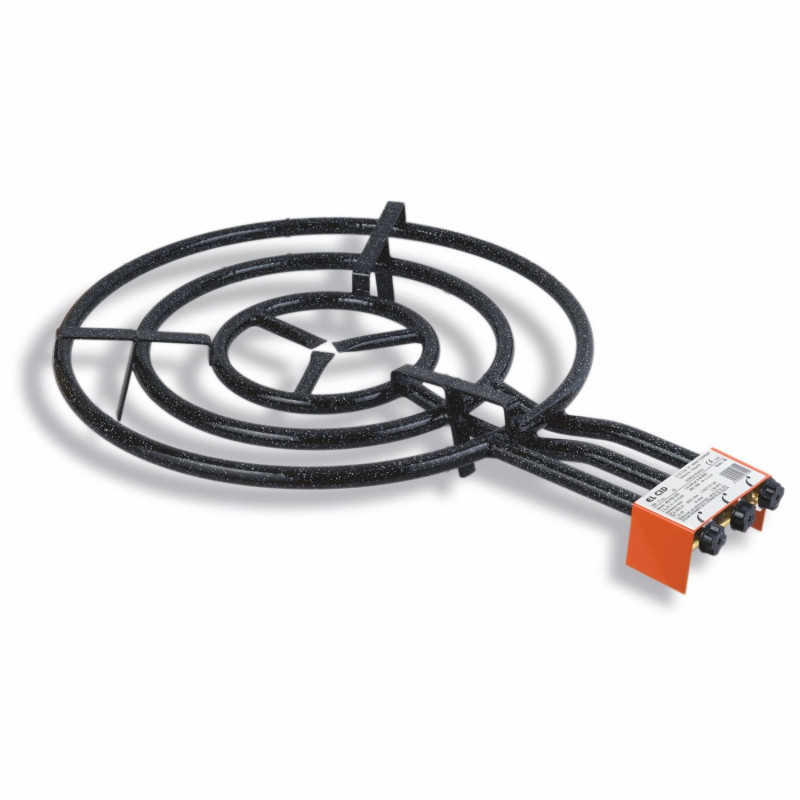 Enamelled gas burner 70cm