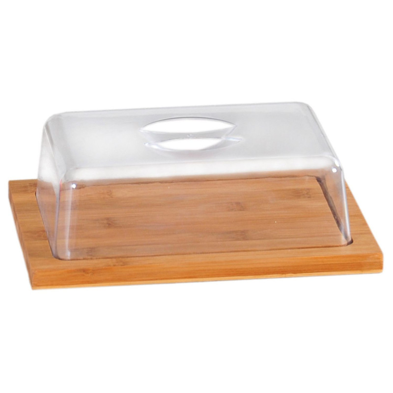Cheese board with dome 25x20x8cm
