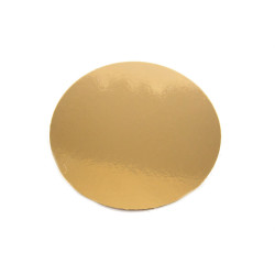 Paper pad gold D24cm
