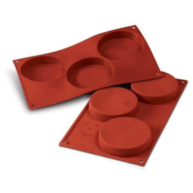 Silicone mould D103 h-20mm 3x140ml SPONGE BASE