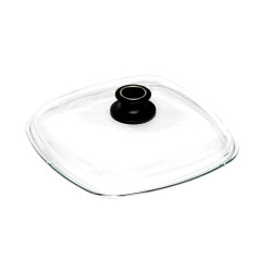 Glass lid 26x26cm