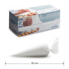 Disposable pastry bags 100pcs 30cm COMFORT CLEAR