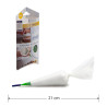 Pastry bag SWEETLINER 21x12cm 10pcs with nozzles