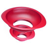 Funnel plastic red
