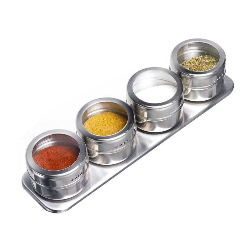Spice rack 27.5x8.4x8cm 4pcs