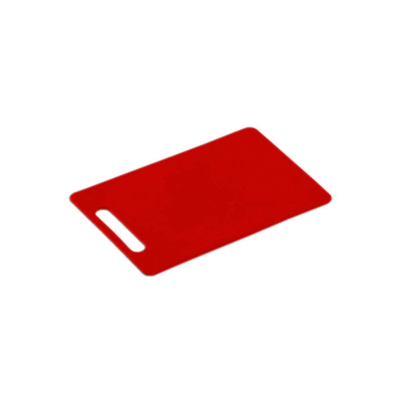 Cutting board plastic 29x19.5x0.6cm red