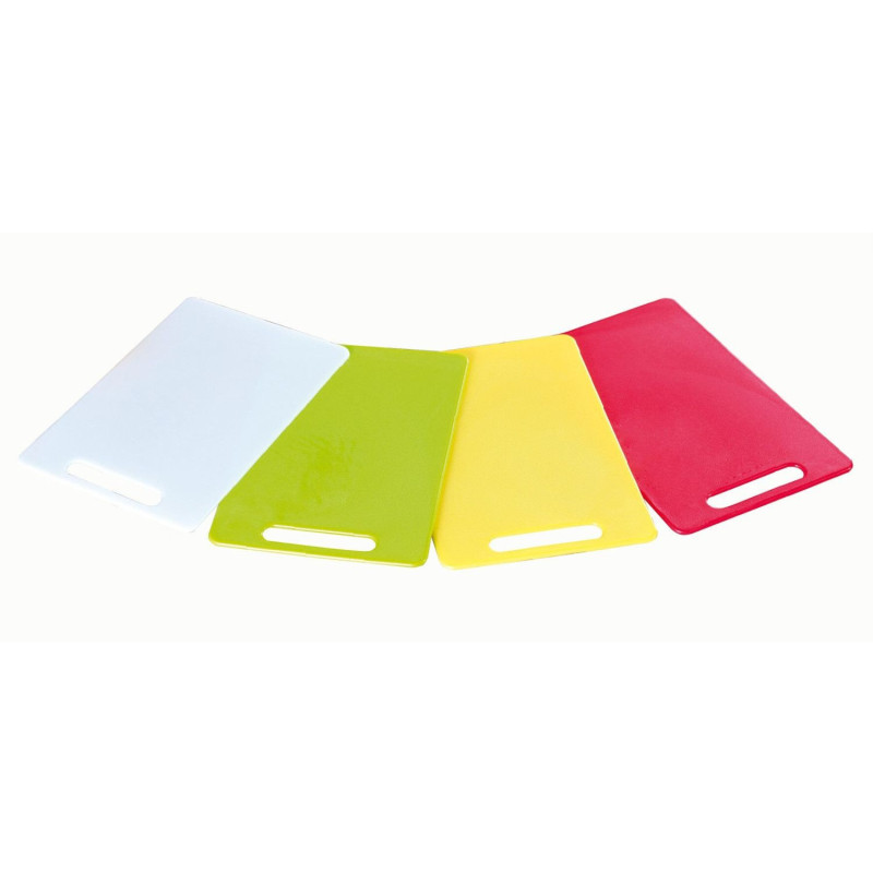 Cutting board plastic 29x19.5x0.6cm white