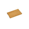 Cutting-board, bamboo Size: 45 x 27 x 3 cm Thickness: 2,5 cm Construction: END GRAIN with 4 feet with screw with 2 grip hollow W