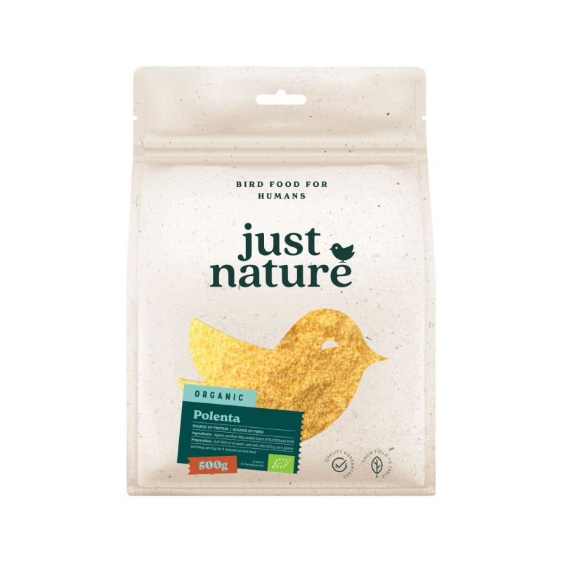 Organic Polenta 500g JUST NATURE
