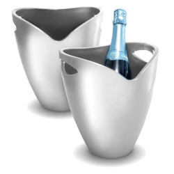 Ice bucket silver