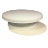 Cake stand turnable D 32 h-9cm white