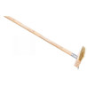 Met. Brush with wooden handle