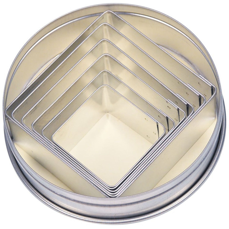 Formų rinkinys Kvadratai 6vnt